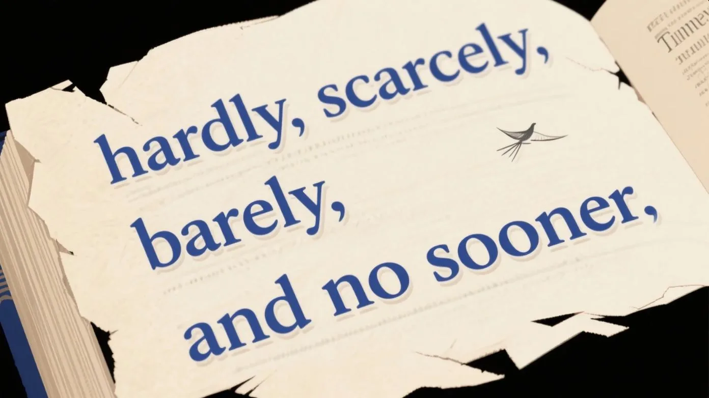 hardly-scarcely-barely-no-sooner