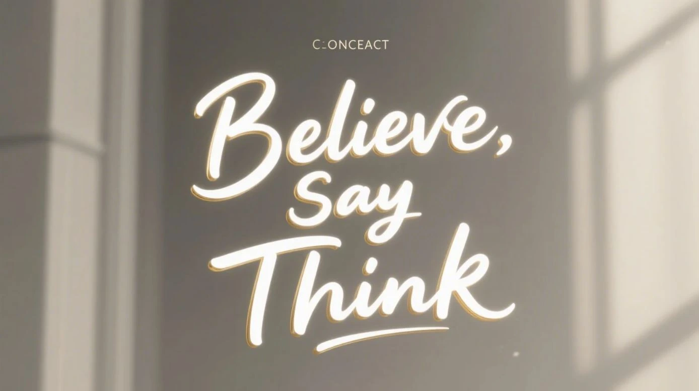 cau-bi-dong-voi-believe-say-think