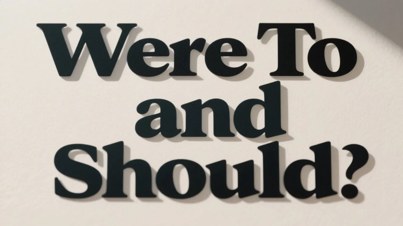 cau-dieu-kien-voi-were-to-va-should
