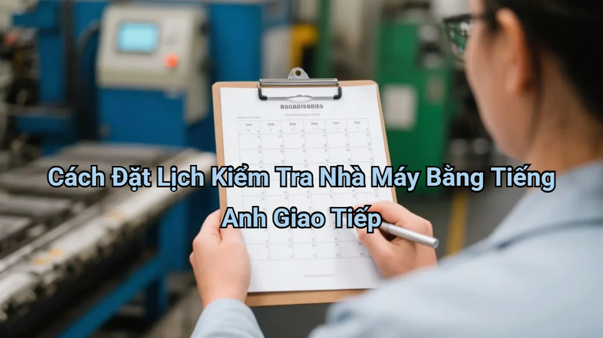 dat-lich-kiem-tra-nha-may-tieng-anh