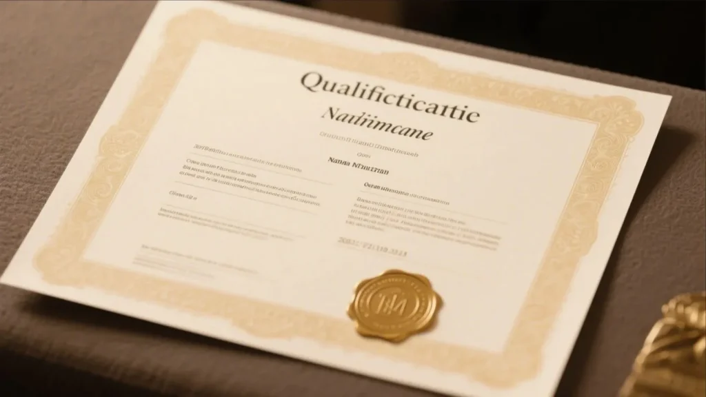 qualification-certificate-la-gi