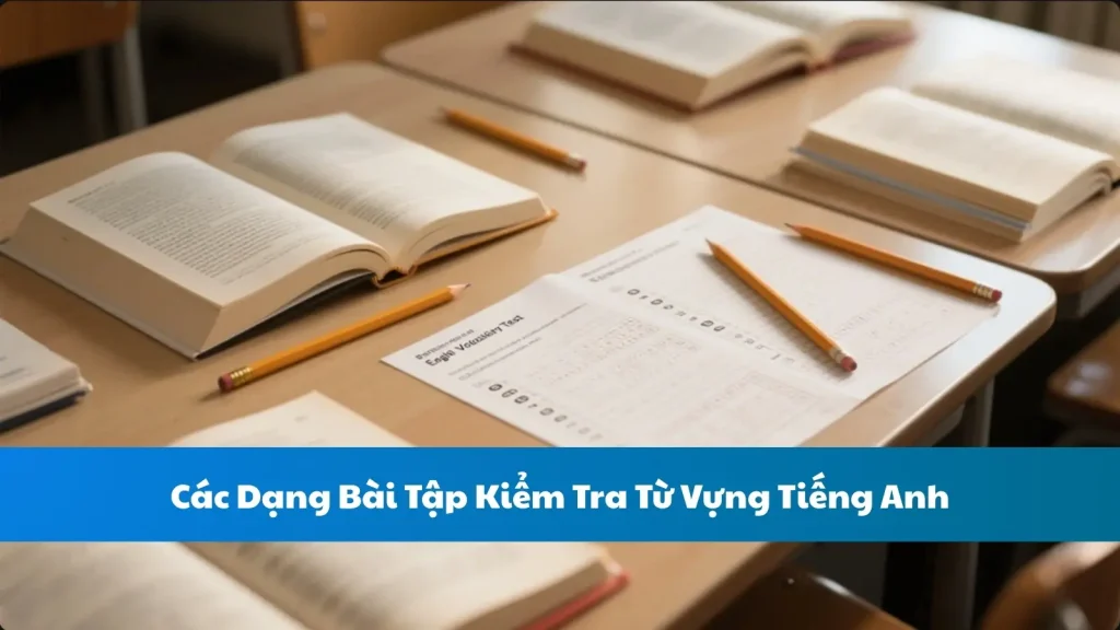Các Dạng Bài Tập Kiểm Tra Từ Vựng Tiếng Anh