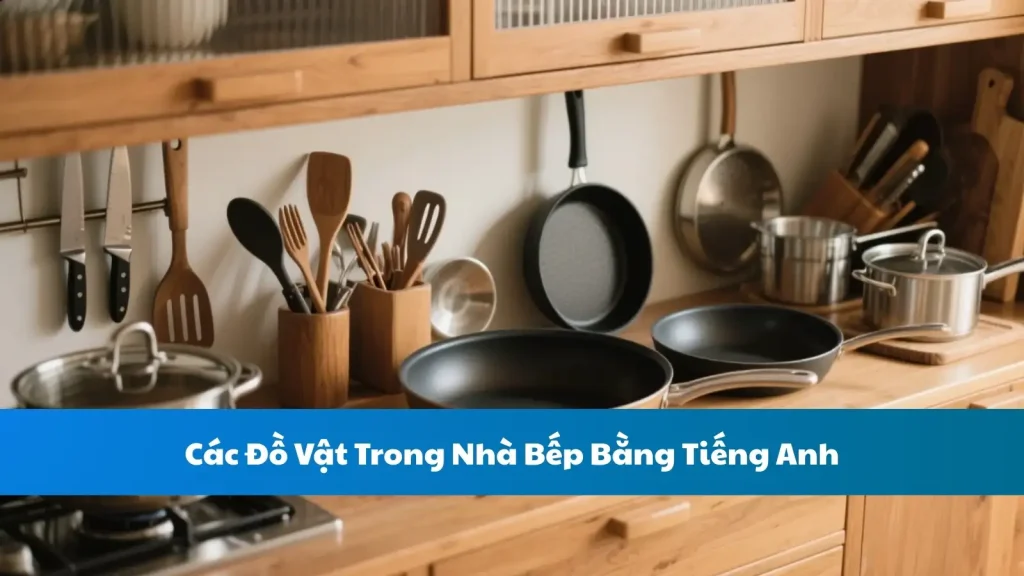 Các Đồ Vật Trong Nhà Bếp Bằng Tiếng Anh