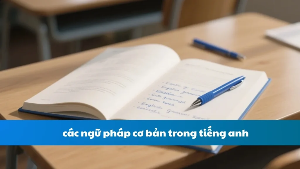 Các ngữ pháp cơ bản trong tiếng anh
