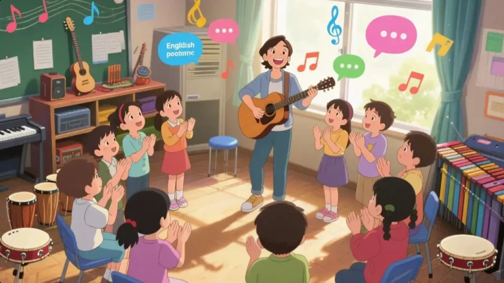 Dạy Trẻ Phát Âm Tiếng Anh Chuẩn Qua Âm Nhạc
