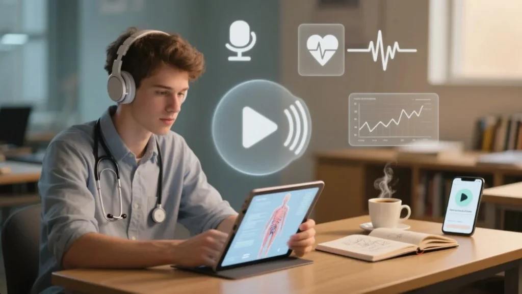 Học tiếng Anh y khoa qua video và podcast3