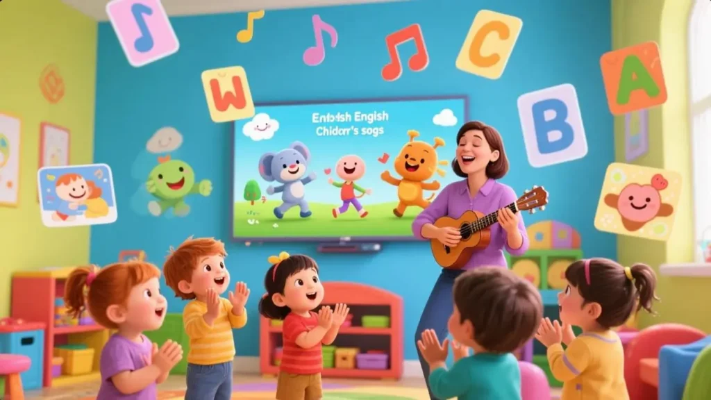 Học Từ Vựng Tiếng Anh Qua Bài Hát Thiếu Nhi