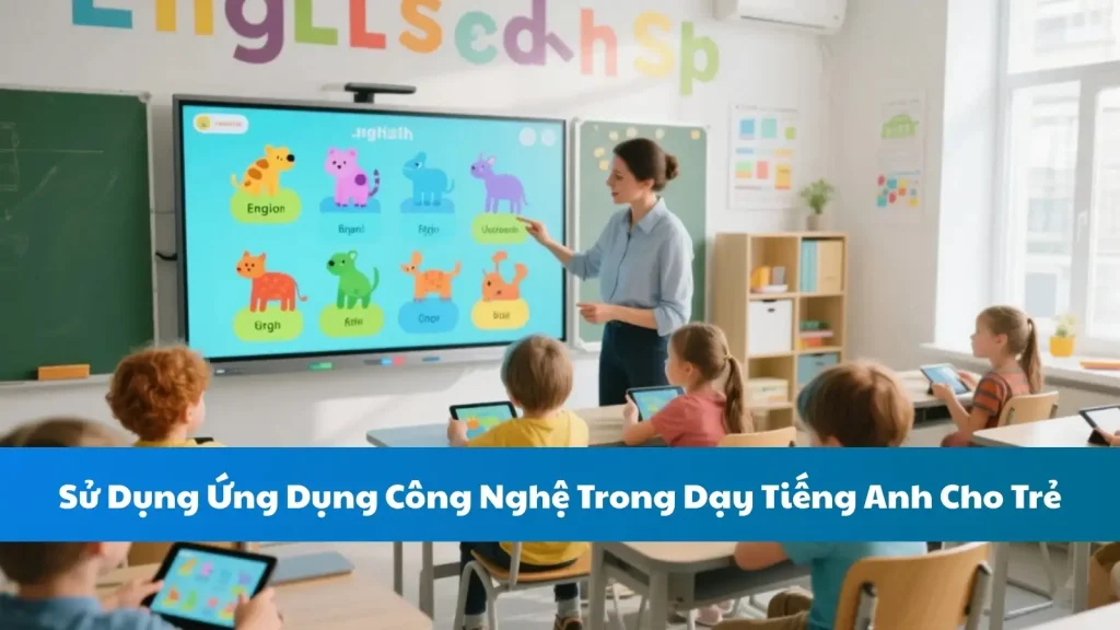 Sử Dụng Ứng Dụng Công Nghệ Trong Dạy Tiếng Anh Cho Trẻ