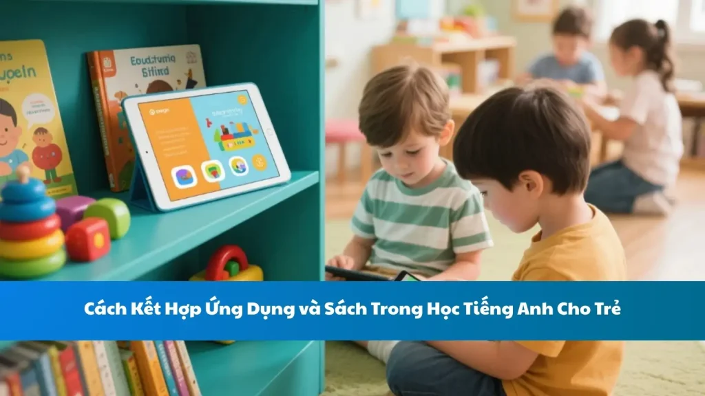 Cách Kết Hợp Ứng Dụng và Sách Trong Học Tiếng Anh Cho Trẻ