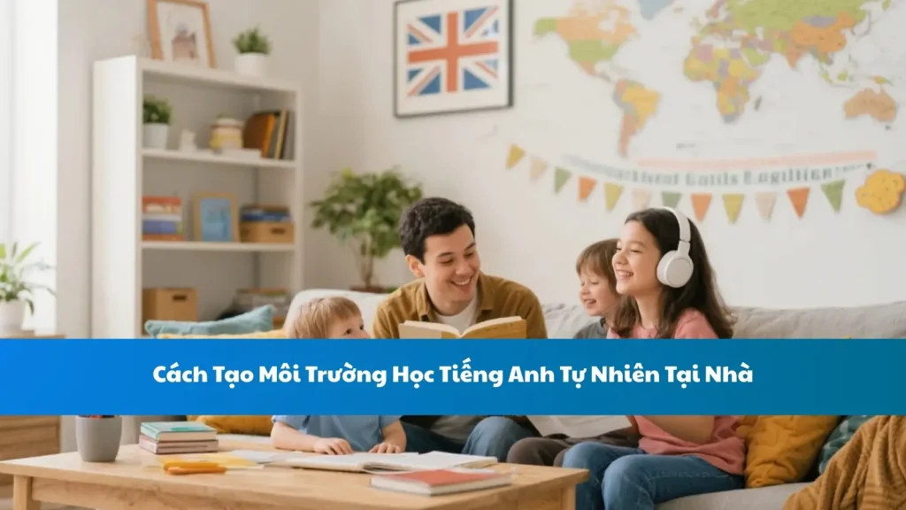 Cách Tạo Môi Trường Học Tiếng Anh Tự Nhiên Tại Nhà