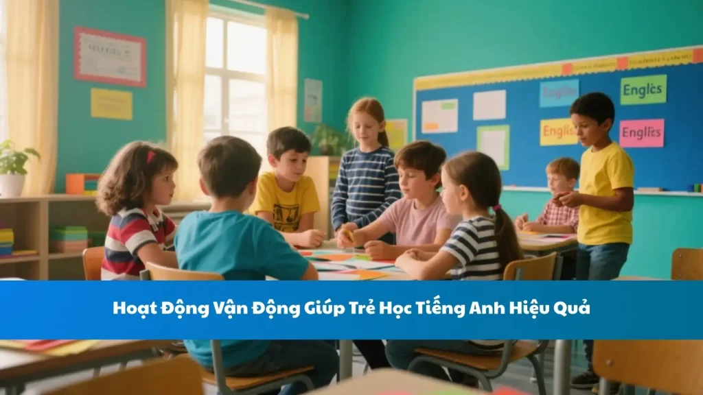 Hoạt Động Vận Động Giúp Trẻ Học Tiếng Anh Hiệu Quả
