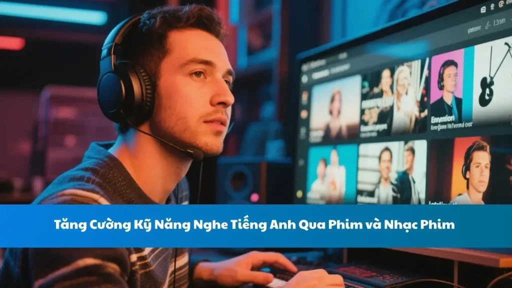 Tăng Cường Kỹ Năng Nghe Tiếng Anh Qua Phim và Nhạc Phim