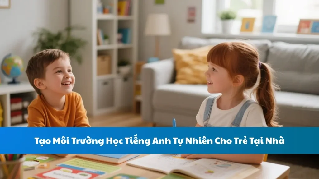 Tạo Môi Trường Học Tiếng Anh Tự Nhiên Cho Trẻ Tại Nhà