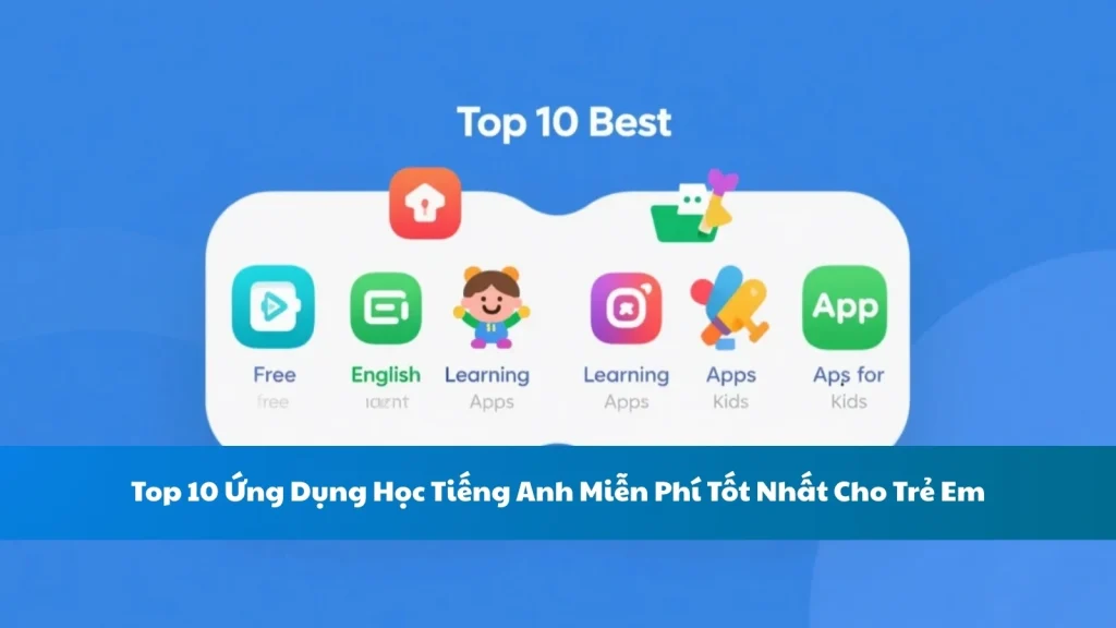 Top 10 Ứng Dụng Học Tiếng Anh Miễn Phí Tốt Nhất Cho Trẻ Em: Đánh Giá Chi Tiết 2025