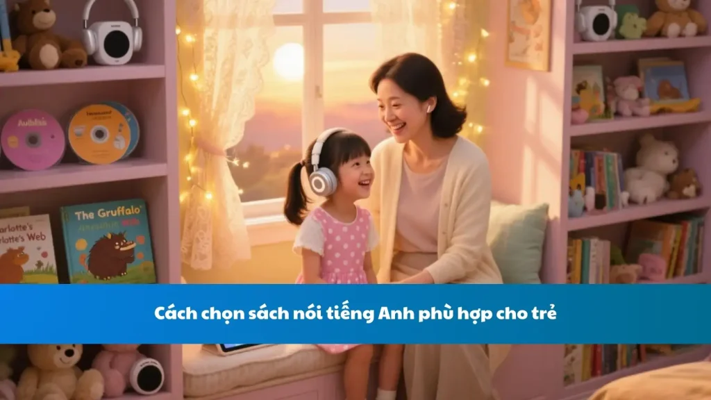 Cách chọn sách nói tiếng Anh phù hợp cho trẻ