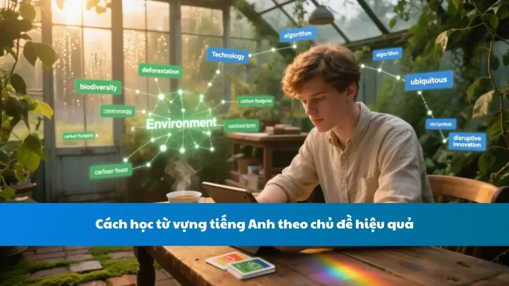Cách học từ vựng tiếng Anh theo chủ đề hiệu quả