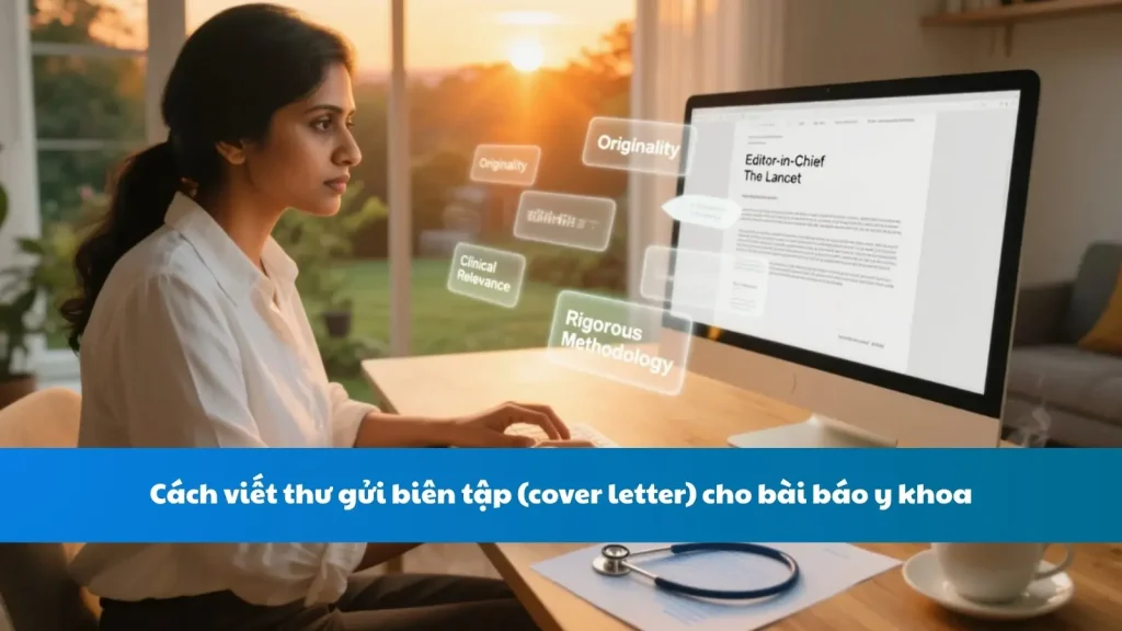 Cách viết thư gửi biên tập (cover letter) cho bài báo y khoa