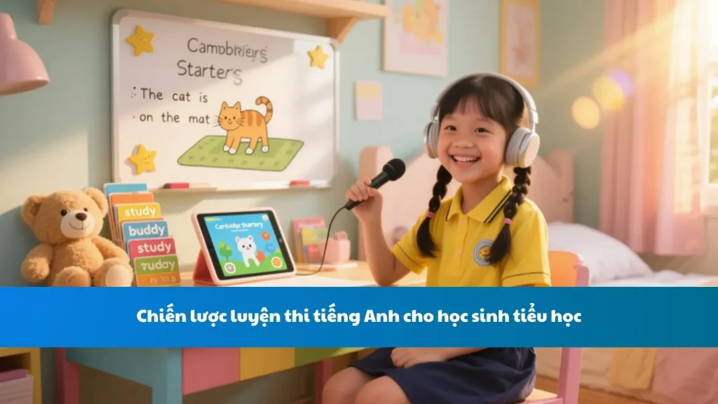 Chiến lược luyện thi tiếng Anh cho học sinh tiểu học