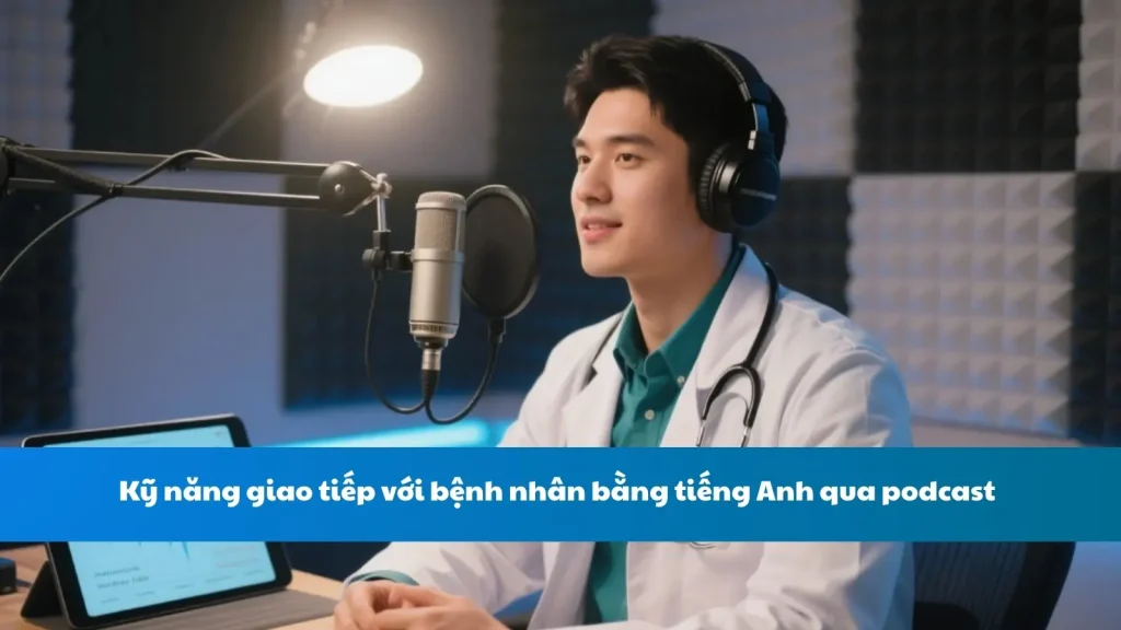 Kỹ năng giao tiếp với bệnh nhân bằng tiếng Anh qua podcast
