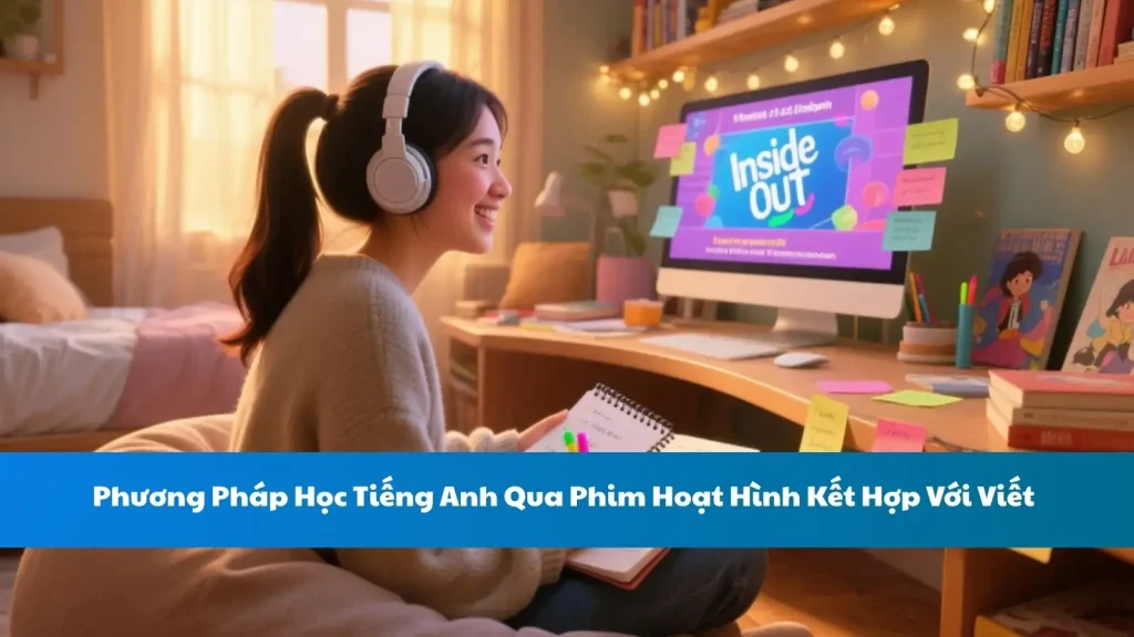 Phương Pháp Học Tiếng Anh Qua Phim Hoạt Hình Kết Hợp Với Viết
