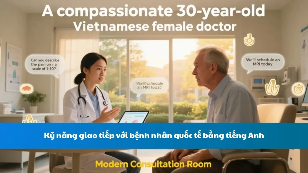 Kỹ năng giao tiếp với bệnh nhân quốc tế bằng tiếng Anh