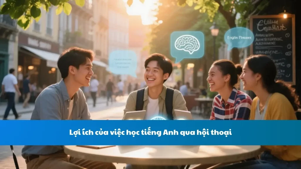 Lợi ích của việc học tiếng Anh qua hội thoại