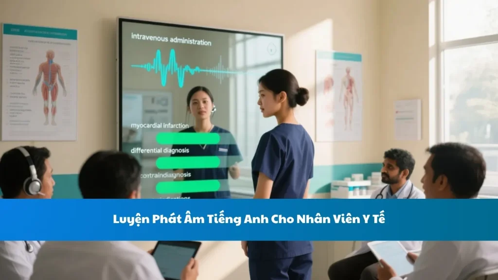 Luyện Phát Âm Tiếng Anh Cho Nhân Viên Y Tế