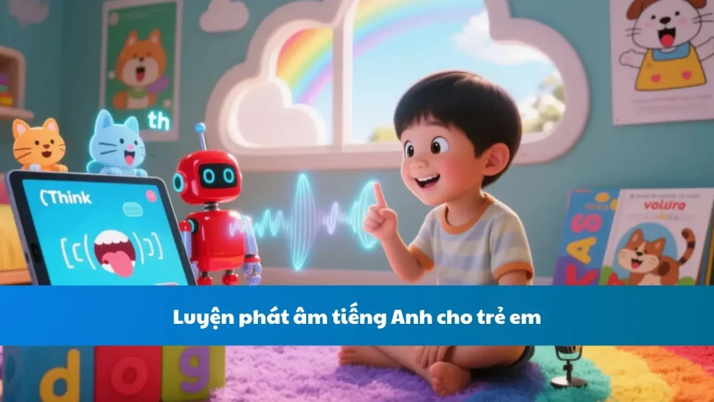 Luyện phát âm tiếng Anh cho trẻ em