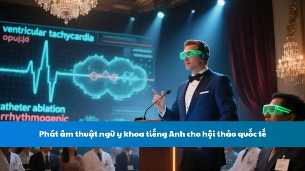Phát âm thuật ngữ y khoa tiếng Anh cho hội thảo quốc tế