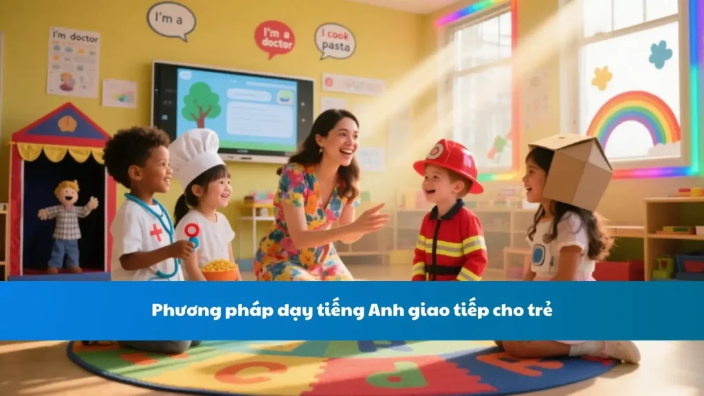 Phương pháp dạy tiếng Anh giao tiếp cho trẻ