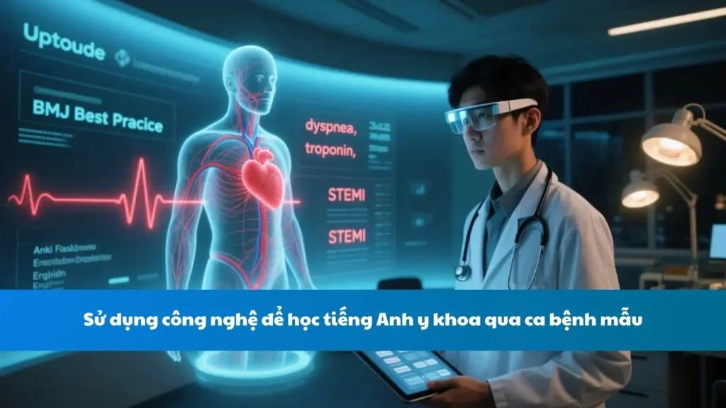Sử dụng công nghệ để học tiếng Anh y khoa qua ca bệnh mẫu