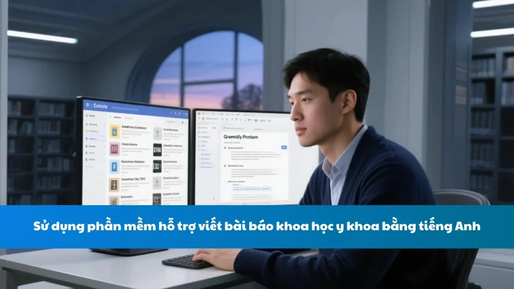 Sử dụng phần mềm hỗ trợ viết bài báo khoa học y khoa bằng tiếng Anh