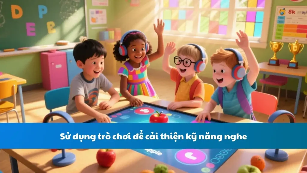 Sử dụng trò chơi để cải thiện kỹ năng nghe