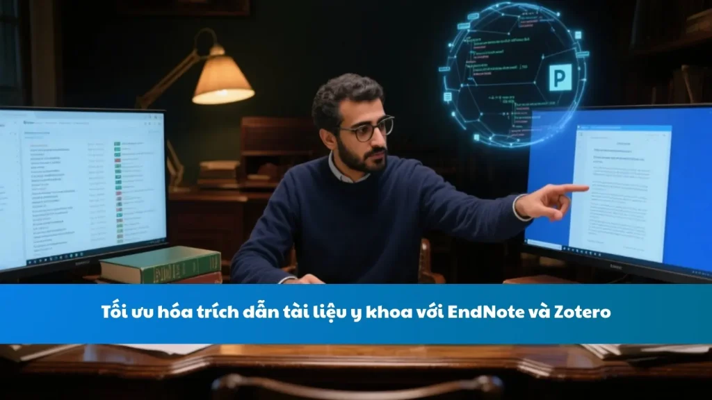 Tối ưu hóa trích dẫn tài liệu y khoa với EndNote và Zotero