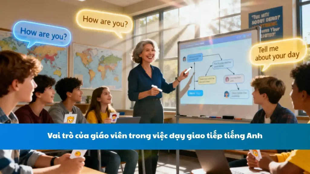 Vai trò của giáo viên trong việc dạy giao tiếp tiếng Anh