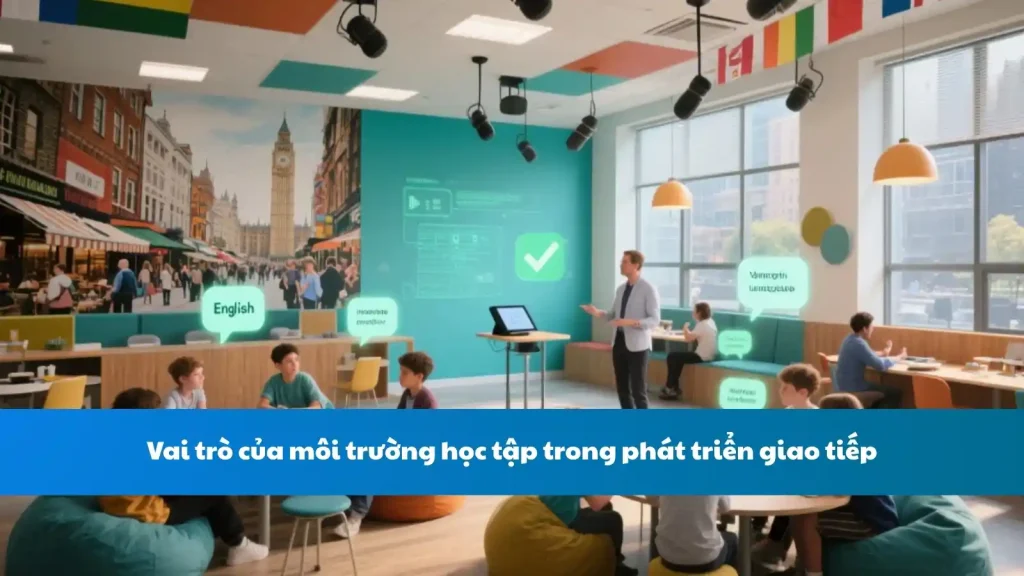 Vai trò của môi trường học tập trong phát triển giao tiếp