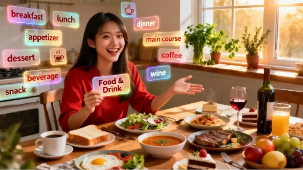 12 Từ Vựng Tiếng Anh Theo Chủ Đề Bữa Ăn (Food and Drink) Không Thể Thiếu
