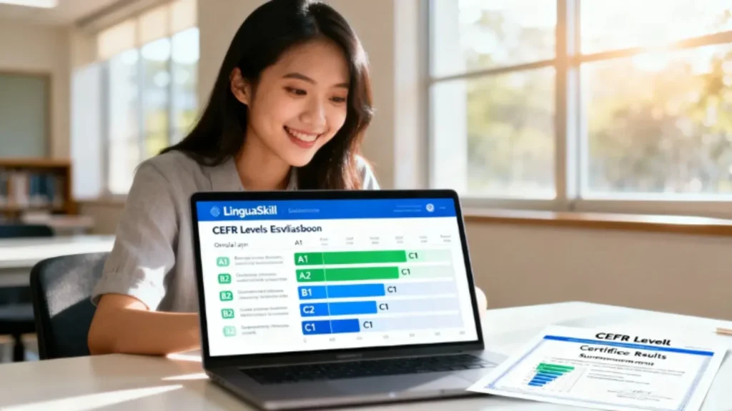 Các cấp độ CEFR được đánh giá trong bài thi