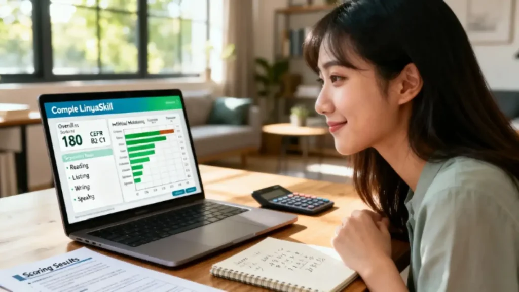 Cách tính điểm và thang điểm LinguaSkill