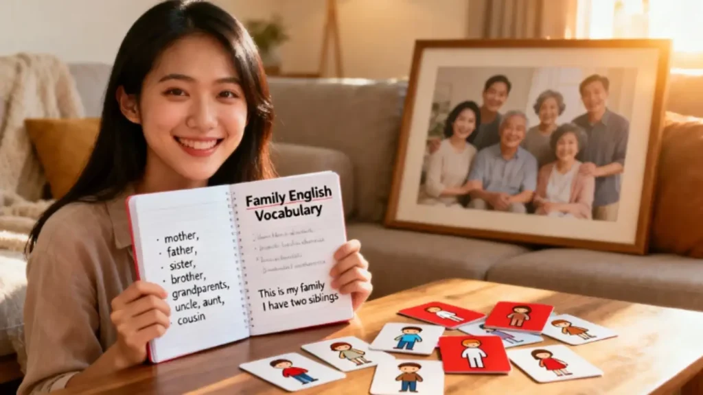 Học ngay Chủ đề Tiếng Anh về Gia đình: Từ vựng và cấu trúc đơn giản