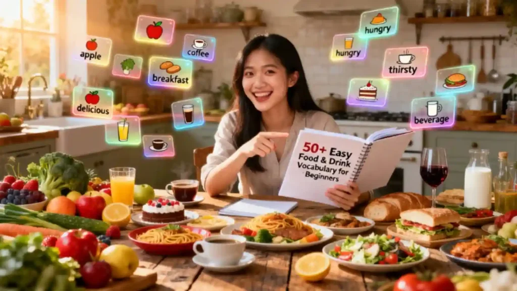 Hơn 50 Từ Vựng Tiếng Anh Về Đồ Ăn Và Đồ Uống: Dễ Nhớ, Dễ Dùng Cho Người Mới Học