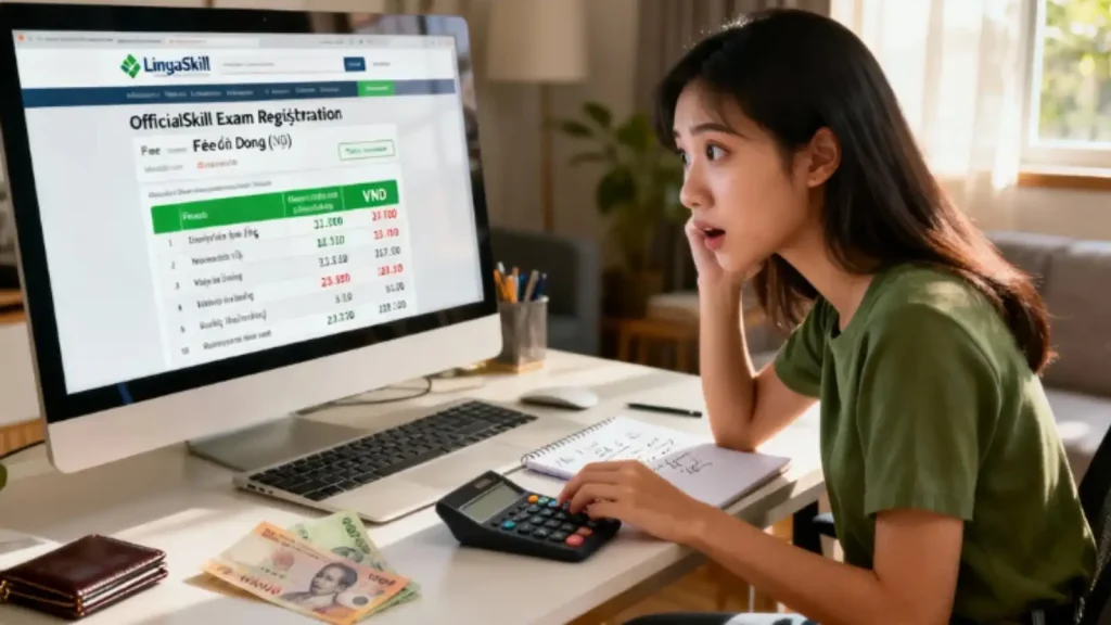 Lệ phí thi LinguaSkill bao nhiêu?