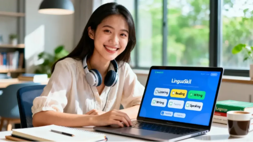 Linh hoạt chọn phần thi LinguaSkill (Modules)