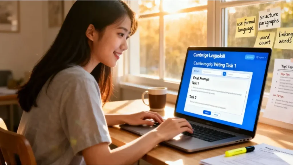Mẫu câu trả lời phần Speaking LinguaSkill