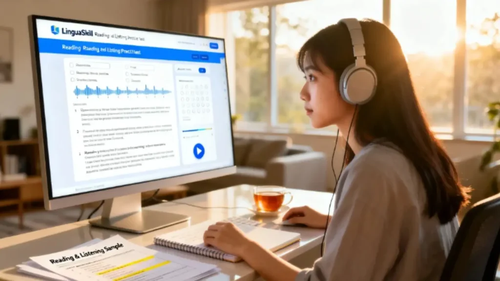 Mẫu đề thi LinguaSkill Reading & Listening