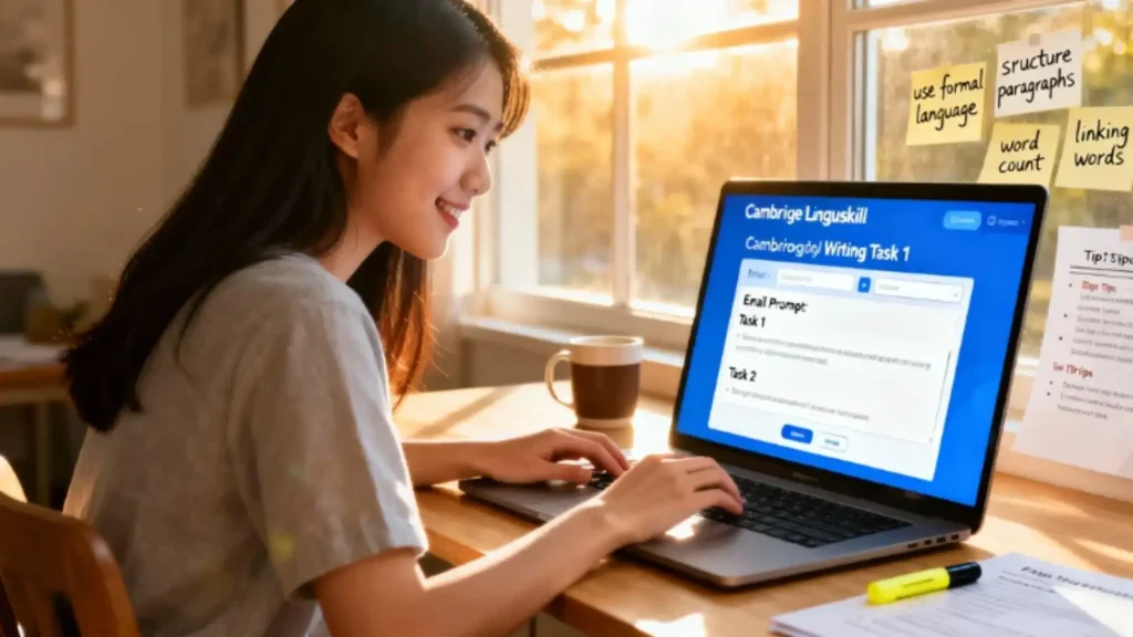 Mẹo làm bài thi LinguaSkill Writing Task 1/Task 2