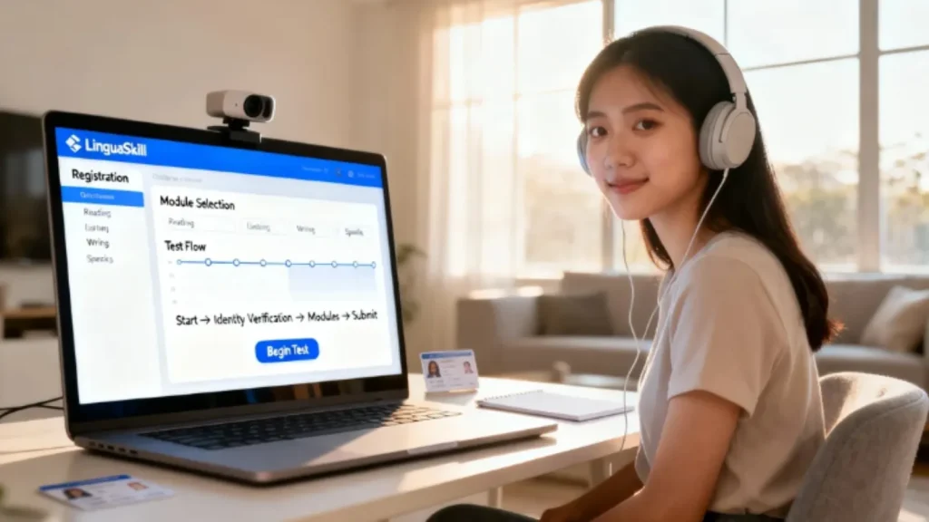Thi LinguaSkill Online (Cấu trúc và quy trình)