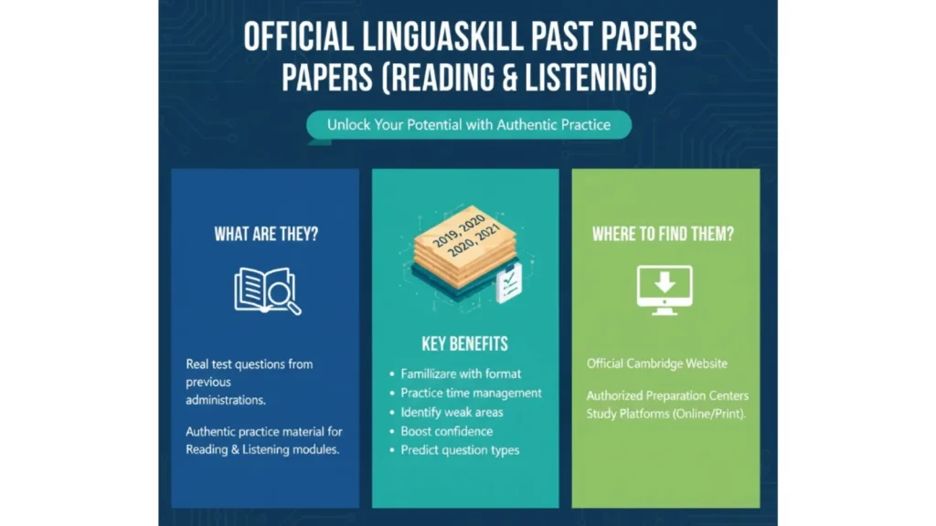 Đề thi LinguaSkill các năm trước (Past Papers)