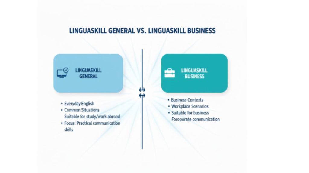 Đề thi LinguaSkill General và Business khác nhau thế nào?