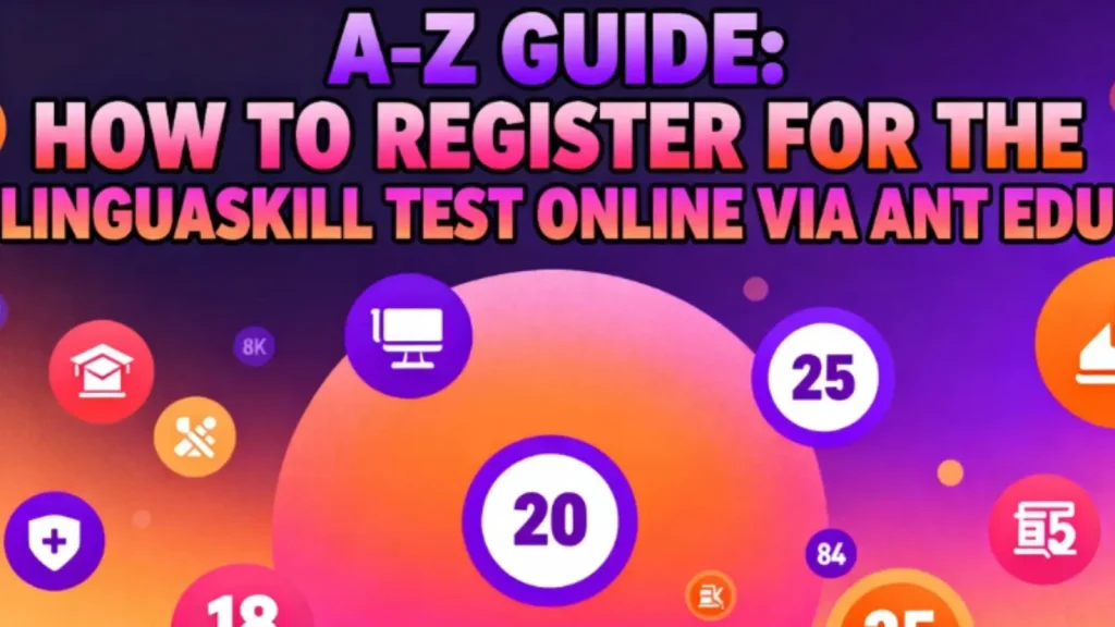Hướng dẫn A-Z: Cách đăng ký thi LinguaSkill online qua ANT EDU
